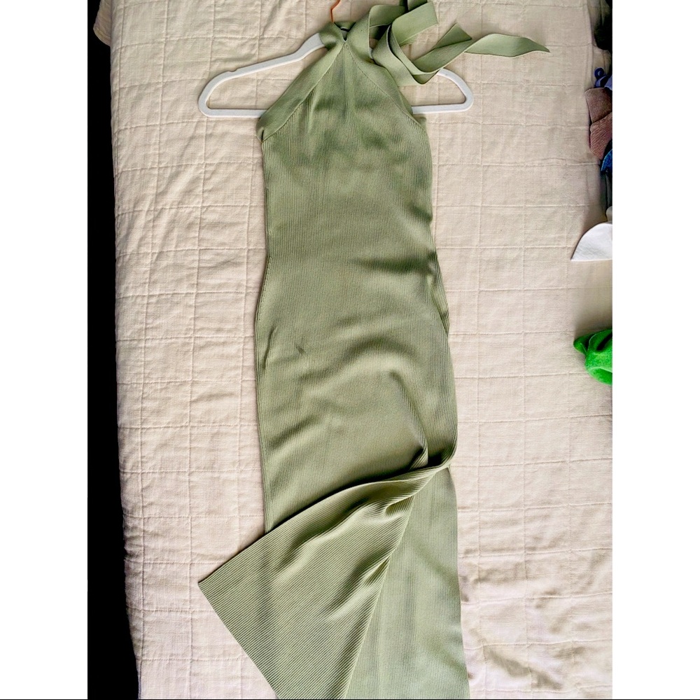 ARITZIA cayenne halter dress